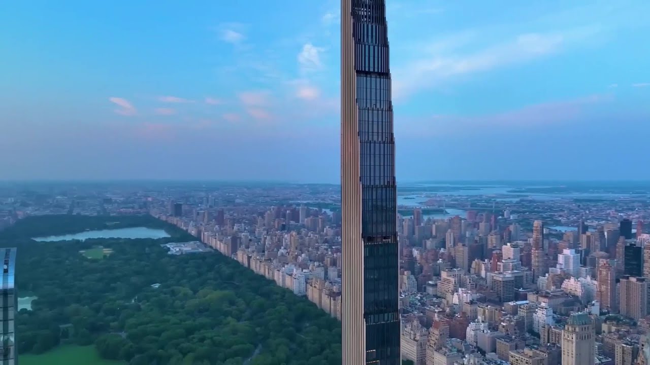 World's Skinniest Skyscraper, the Steinway Tower Inside a $54,600,000 Penthouse by Erik Van Conover