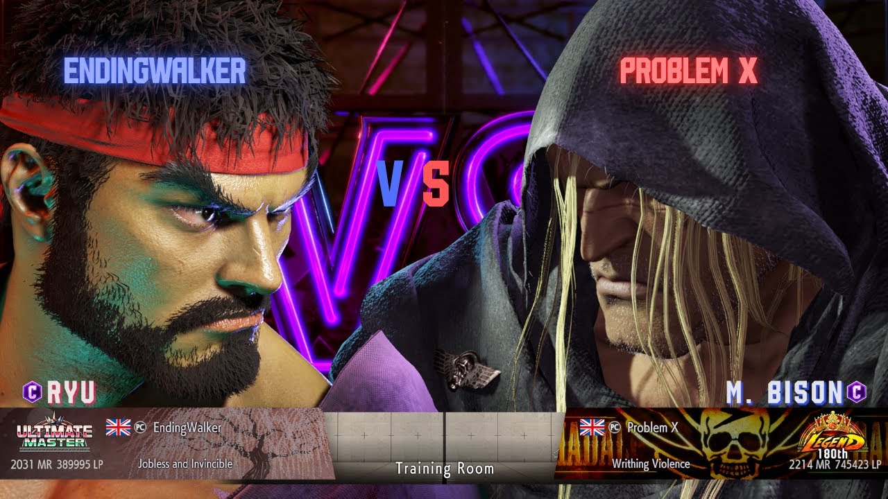 SF6 ▰ EndingWalker (RYU) vs Problem X (BISON) ▰ High Level Gameplay
