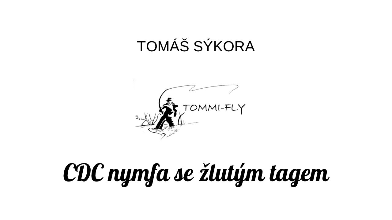 CDC nymfa se žlut&yacute;m tagem - mu&scaron;kařsk&yacute; v&aacute;zac&iacute; postup