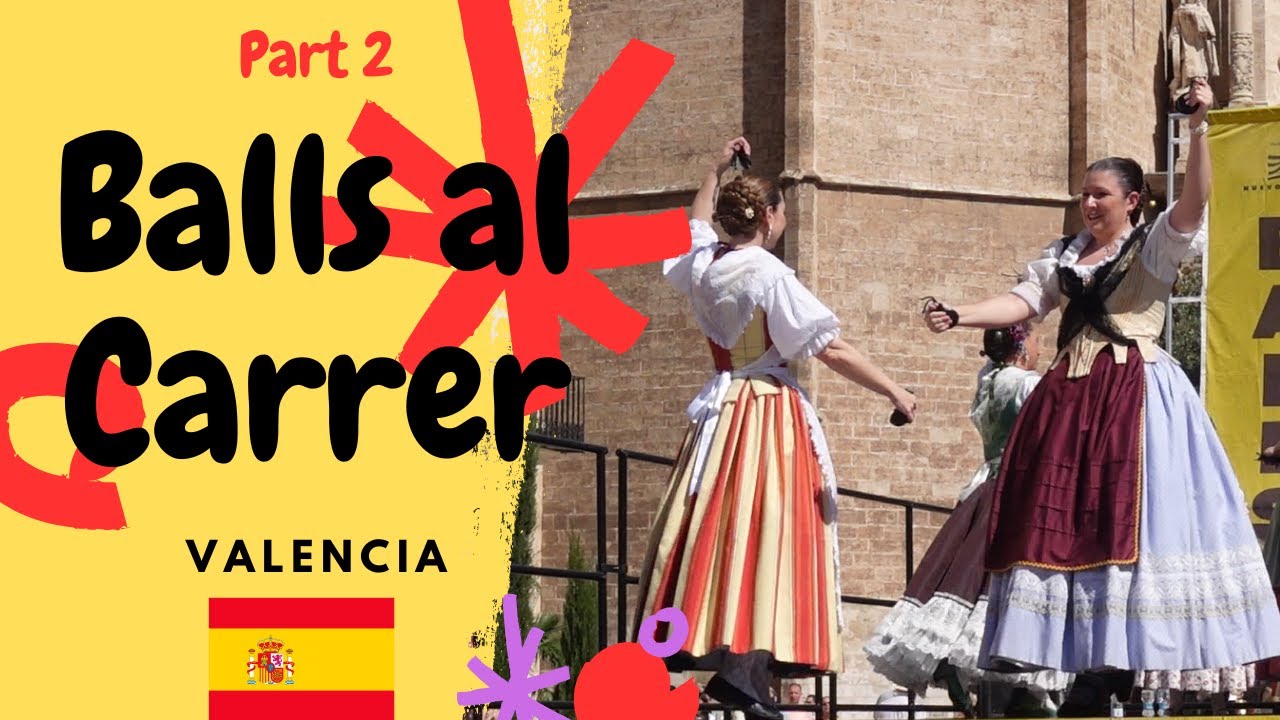 Spanish Folk Dance | Balls al carrer I Valencia, España I 4K I April 2024 | Part 2
