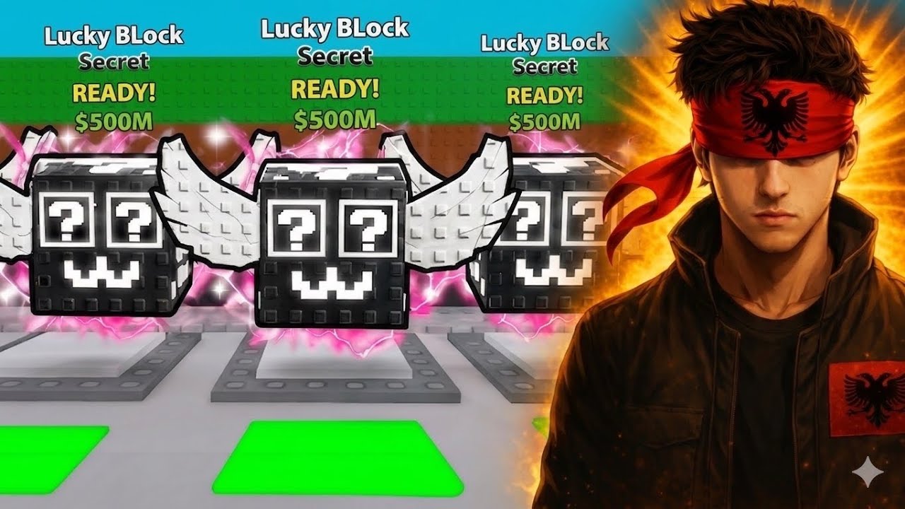 STEAL BRAINORT 4 ] I KENA QEL 8 LOCKY BLOCK SECRET DHE NI SHOKIT JA DHASH CANELLON SUBSCRIBE
