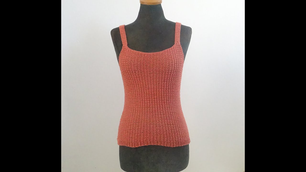 Gestricktes Sommertop -  ideal auch für Anfänger