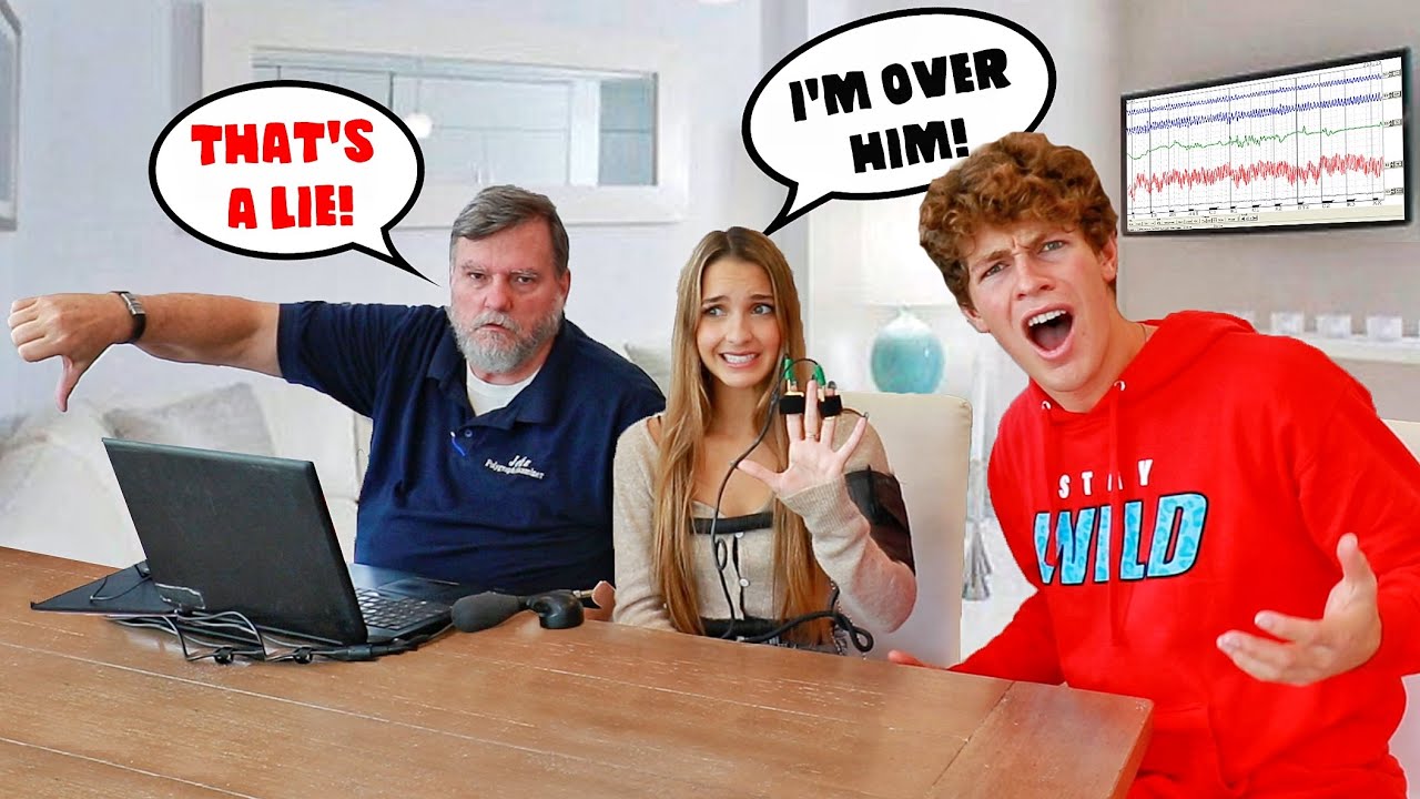 LIE DETECTOR WITH MY EX-GIRLFRIEND! *awkward*