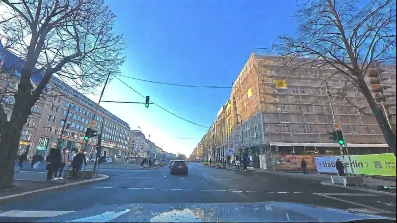 Unter den Linden bis Brandenburger Tor