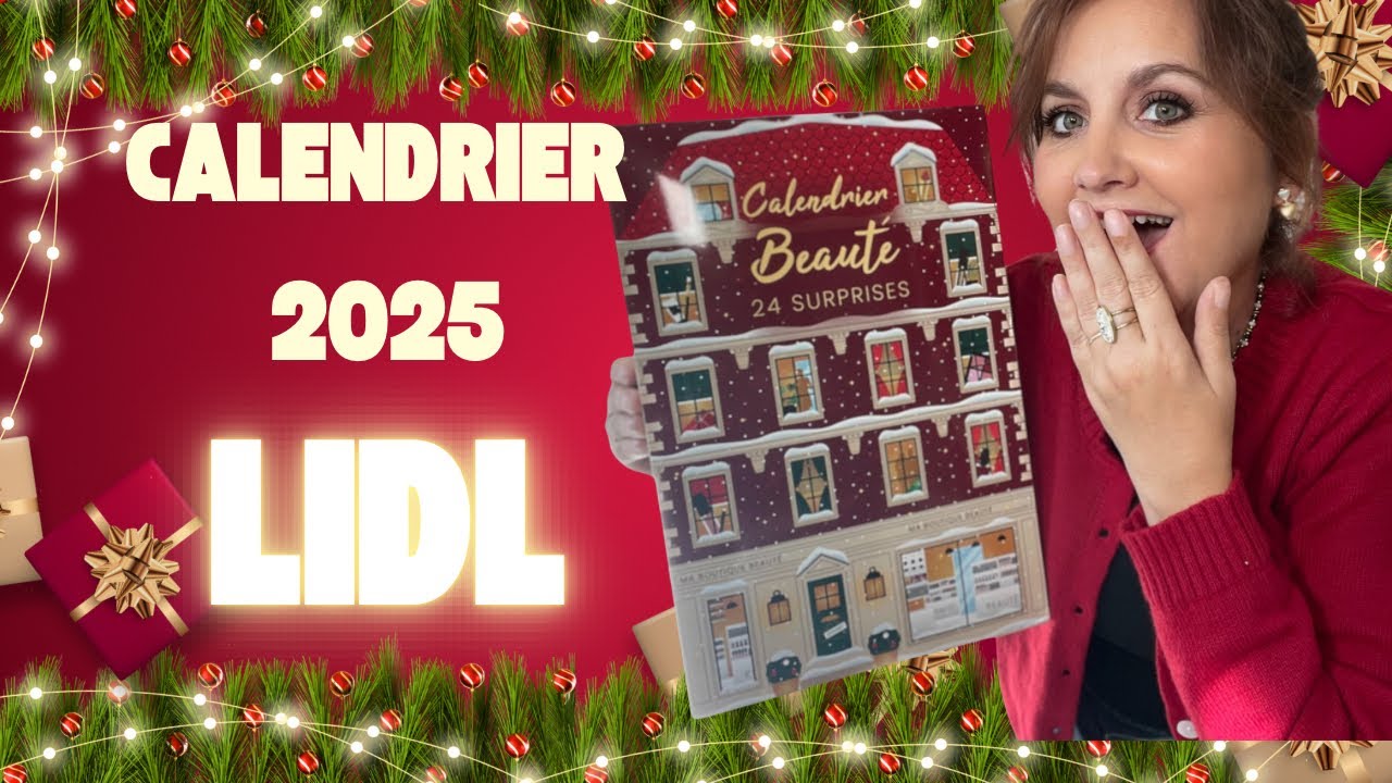 Unboxing calendrier de l’avent 2025 LIDL 20€ !!! Tout petit prix 🤨 ça donne quoi ?