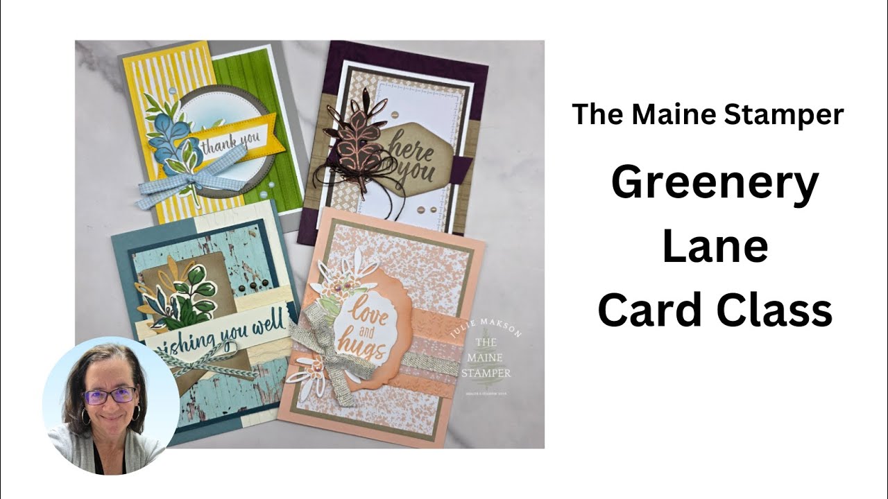Greenery Lane Card Class