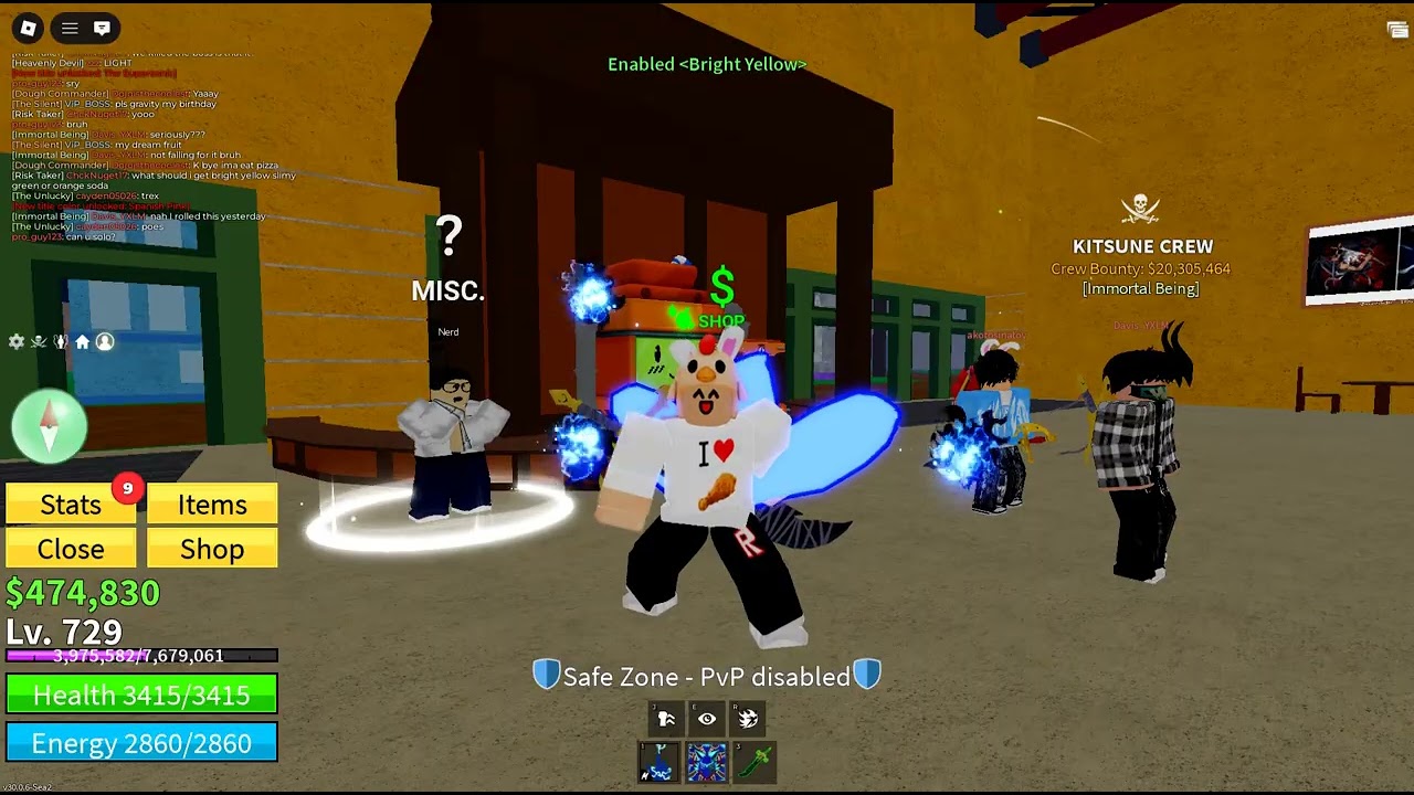 GETTING AURA COLOR IN BLOX FRUITS!
