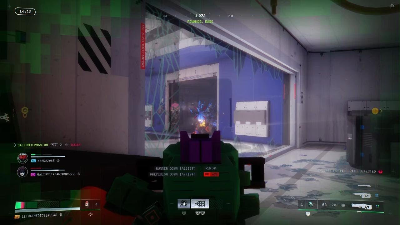 Marathon Outpost Demolition Hmg destroys