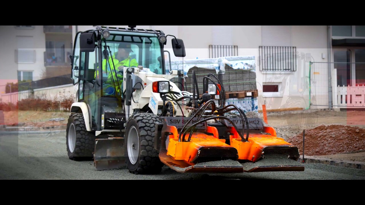 Stehr Minigrader SUG 20 im Stadtgebiet von Darmstadt