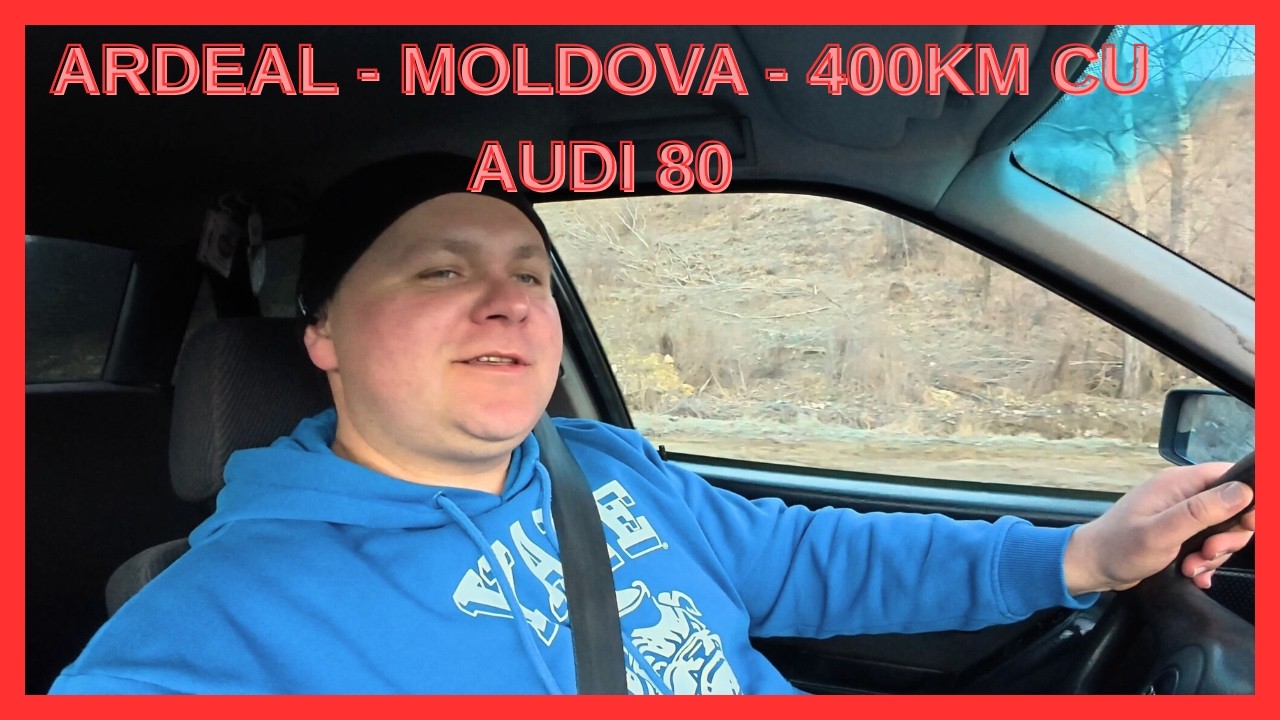 Brașov - Botoșani ❌ Ardeal - Moldova ❌ 400KM cu Audi 80🚘
