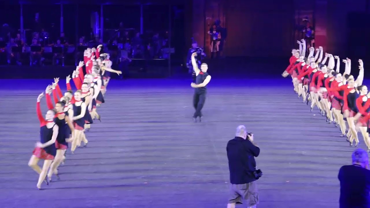 Basel Tattoo 2024 OzScot International Highland Dancers + Ländler Duo  (Rehearsal)