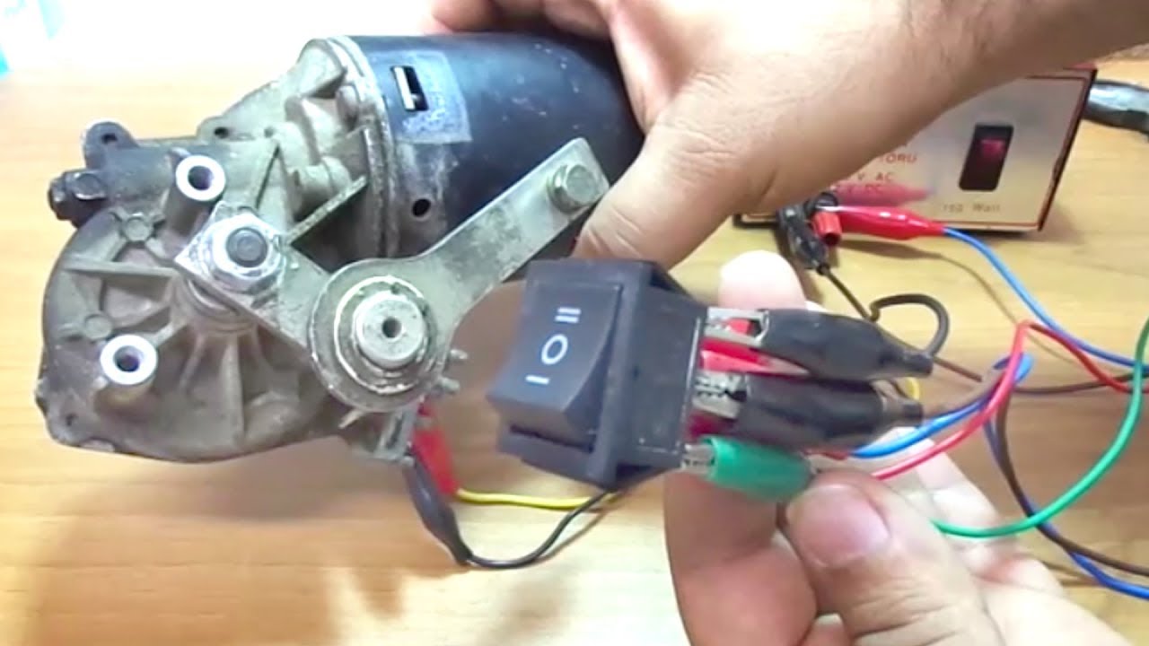 DC Motor Direction - 6 Pin Switch - DC Motor yönlendirme - 6 pinli anahtar