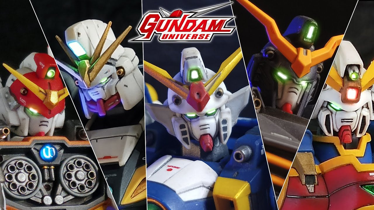 Five Gundams Confirmed! detailed 
