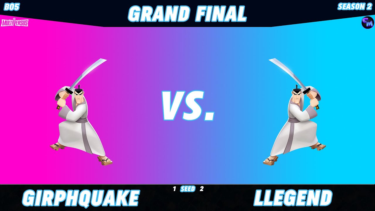 [S2] Multiversus Singles #6 - Grand Finals - Girphquake v LLEGEND (Samurai Jack)