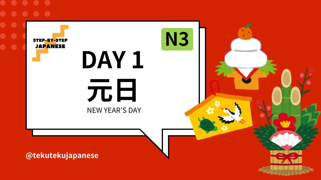 10-minute Japanese: JLPT N3 Self-Study Day 1