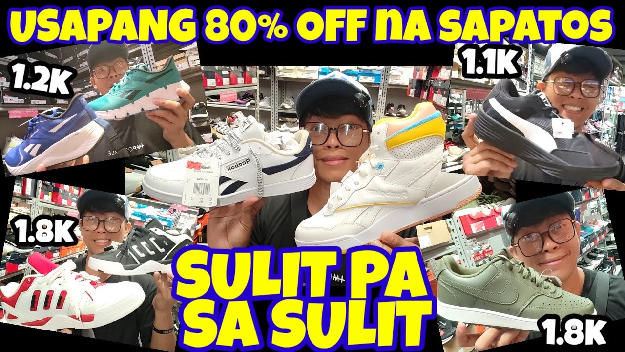 NIKE, ADIDAS, UNDER ARMOUR, REEBOK PRESYONG 1K BAGSAK PRESYO NG SPORTS CENTRAL MATIC NA!