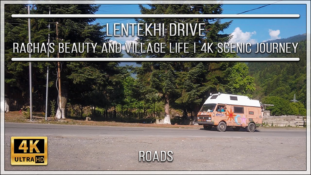 Lentekhi Drive &ndash; Racha&rsquo;s Beauty and Village Life | 4K Scenic Journey