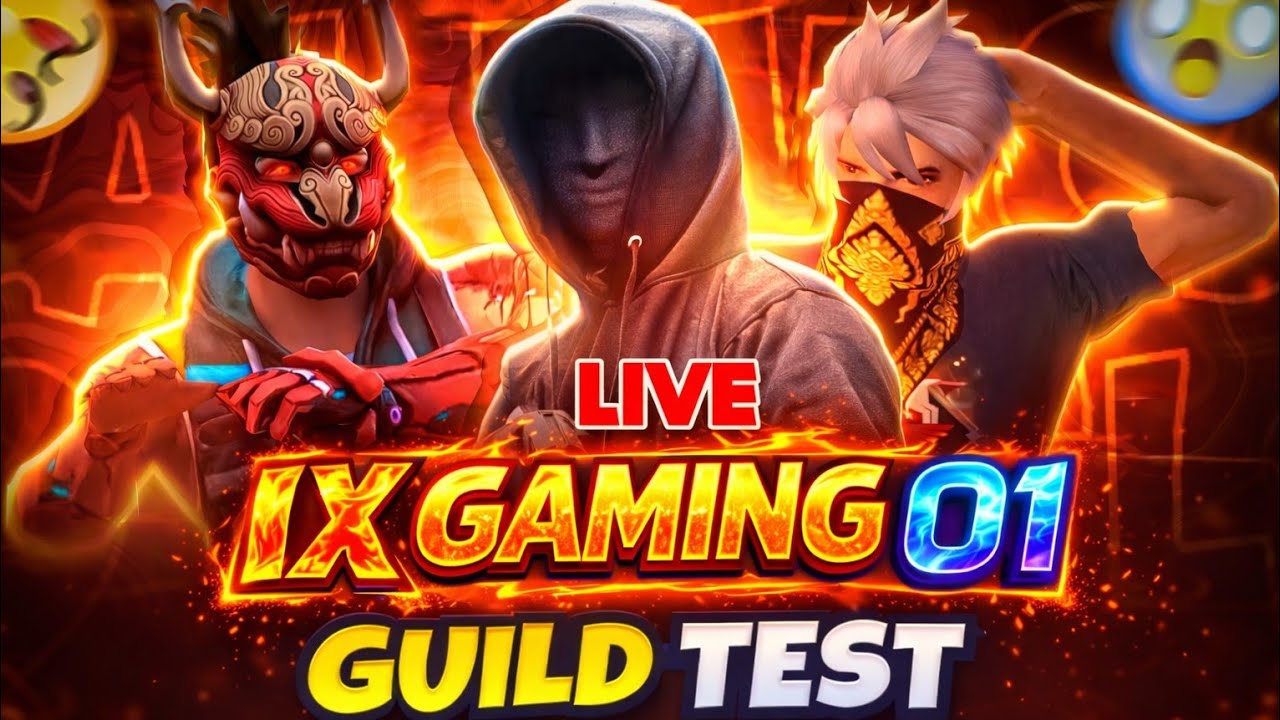 🔴 IX GAMING 01 IS LIVE STREAM ST DON'T 😃 MISS IT