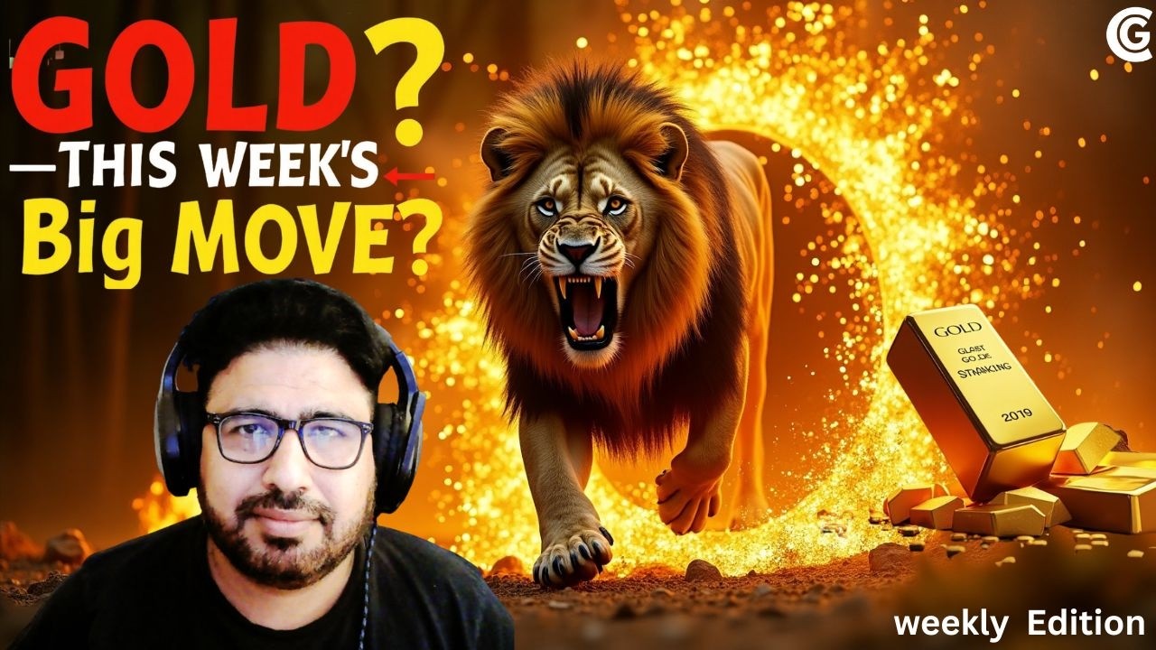 💥 Next Week Gold Market Full Plan | Chart Mapping for Key Moves & Weekly Levels |chartgeometry