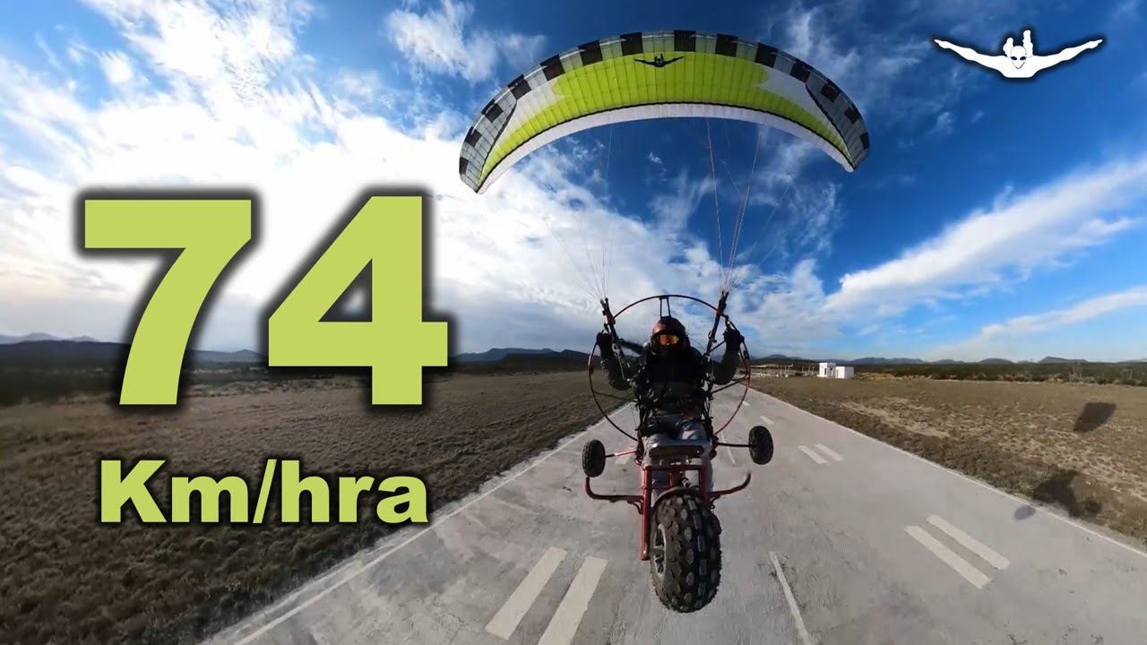 Lo Más Rapido que he Volado en Paramotor, Wintech Kinetik-3   @WINDTECHWINGS