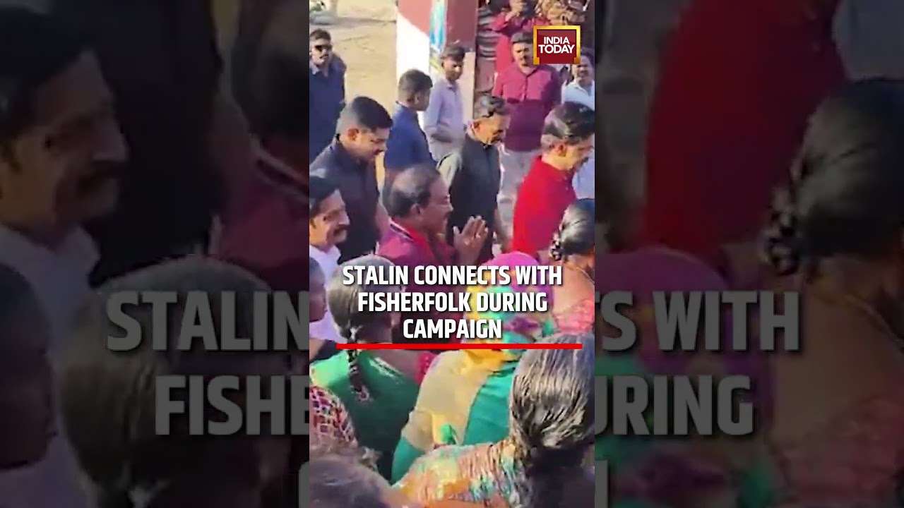 Tamil Nadu CM MK Stalin Meets Fishermen In Kanniyakumari During Election Campaign Outreach Drive