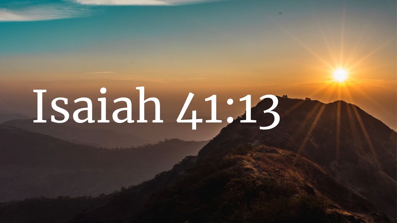 Isaiah 41:13