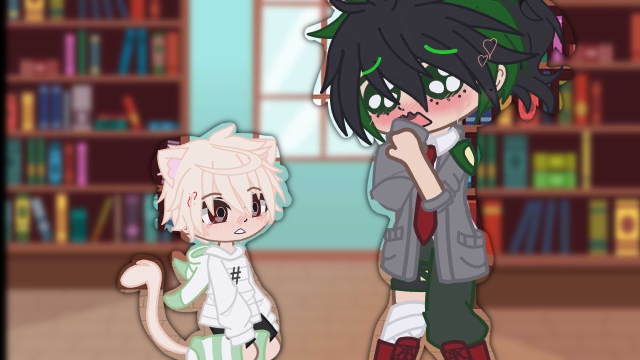 Kacchan se convierte en gato!?//cringe?//original?//bakudeku//gachaclub