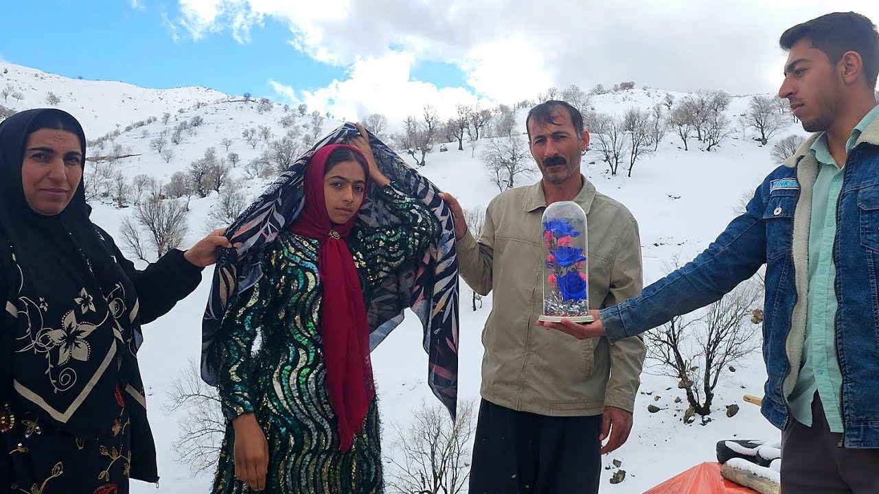 Snowy Family Visit & Yet Another Rejected Gift ❄️💔 | Leila Refuses Hamed's Scarf Present