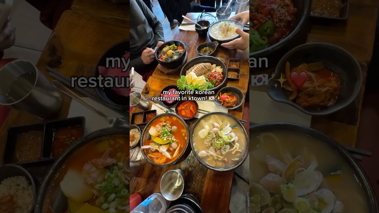 A MUST TRY Korean restaurant in Ktown Los Angeles!! 