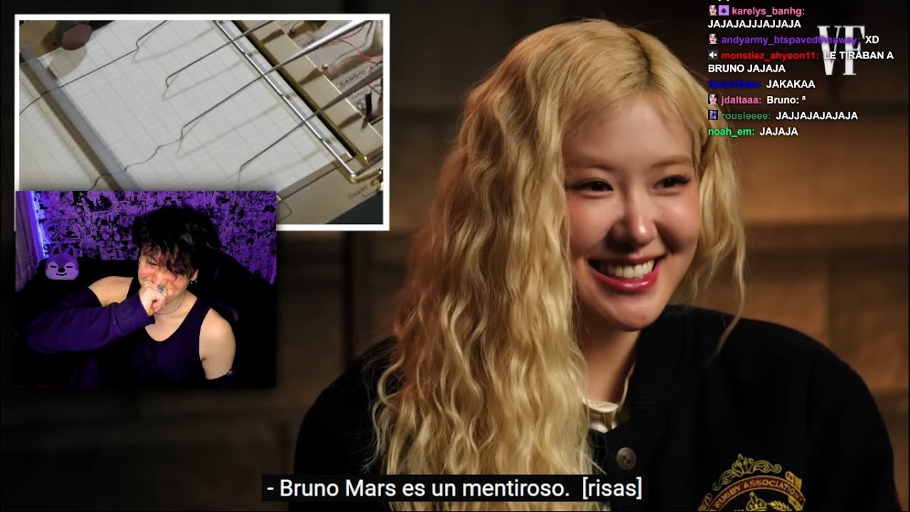 KPOP IDOLS vs DETECTOR DE MENTIRAS | BLACKPINK ROSÉ | REACCION a BLACKPINK