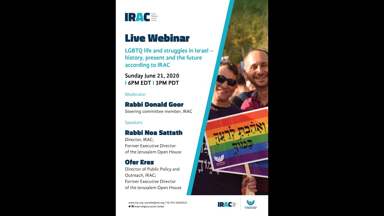 LGBTQ Rights in Israel - history, present and future according to IRAC