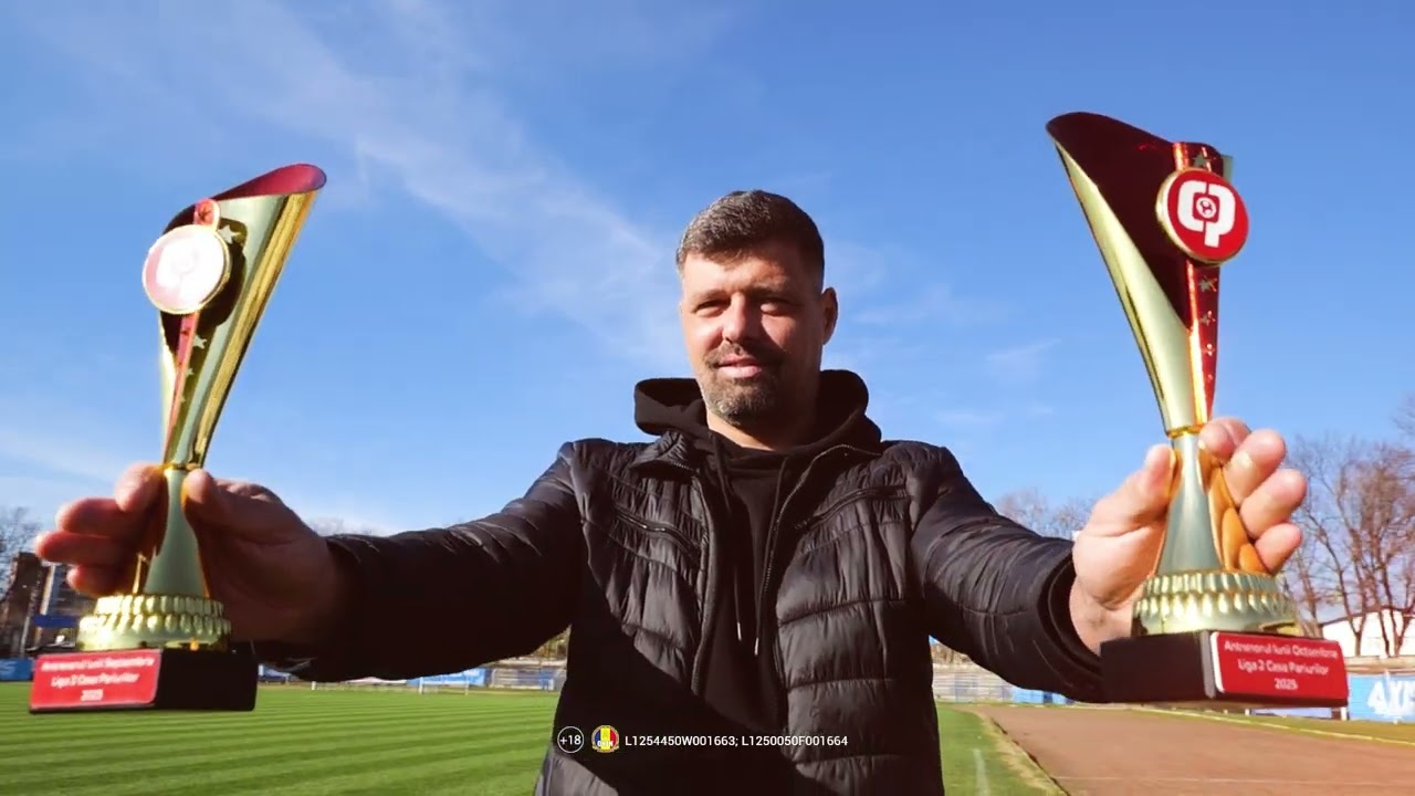 Antrenorul Lunii Octombrie &ndash; Florin Maxim | Trofeu oferit de Casa Pariurilor | Liga 2