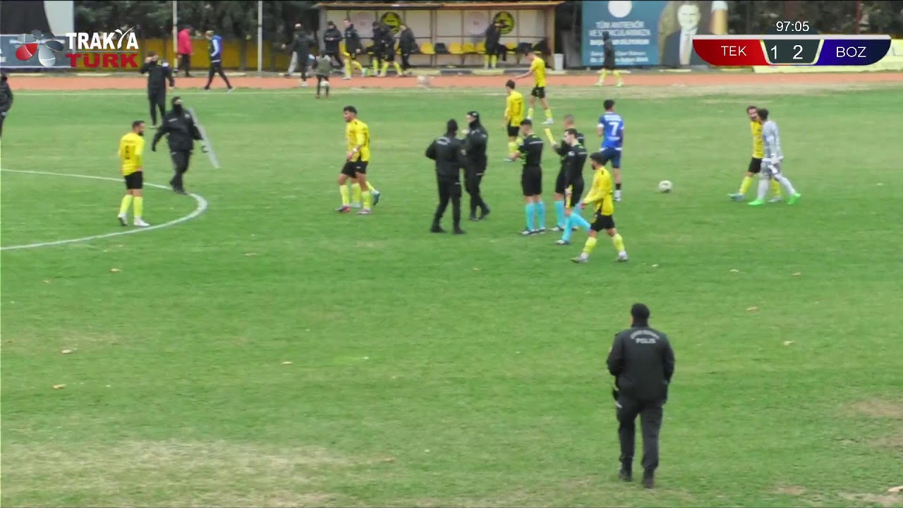 TEKİRDAĞSPOR - BOZÜYÜK VİTRASPOR MAÇI CANLI