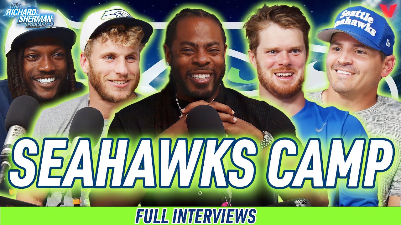 Richard Sherman at Seahawks camp with Darnold, Kupp, Woolen & Macdonald: "This team is different"