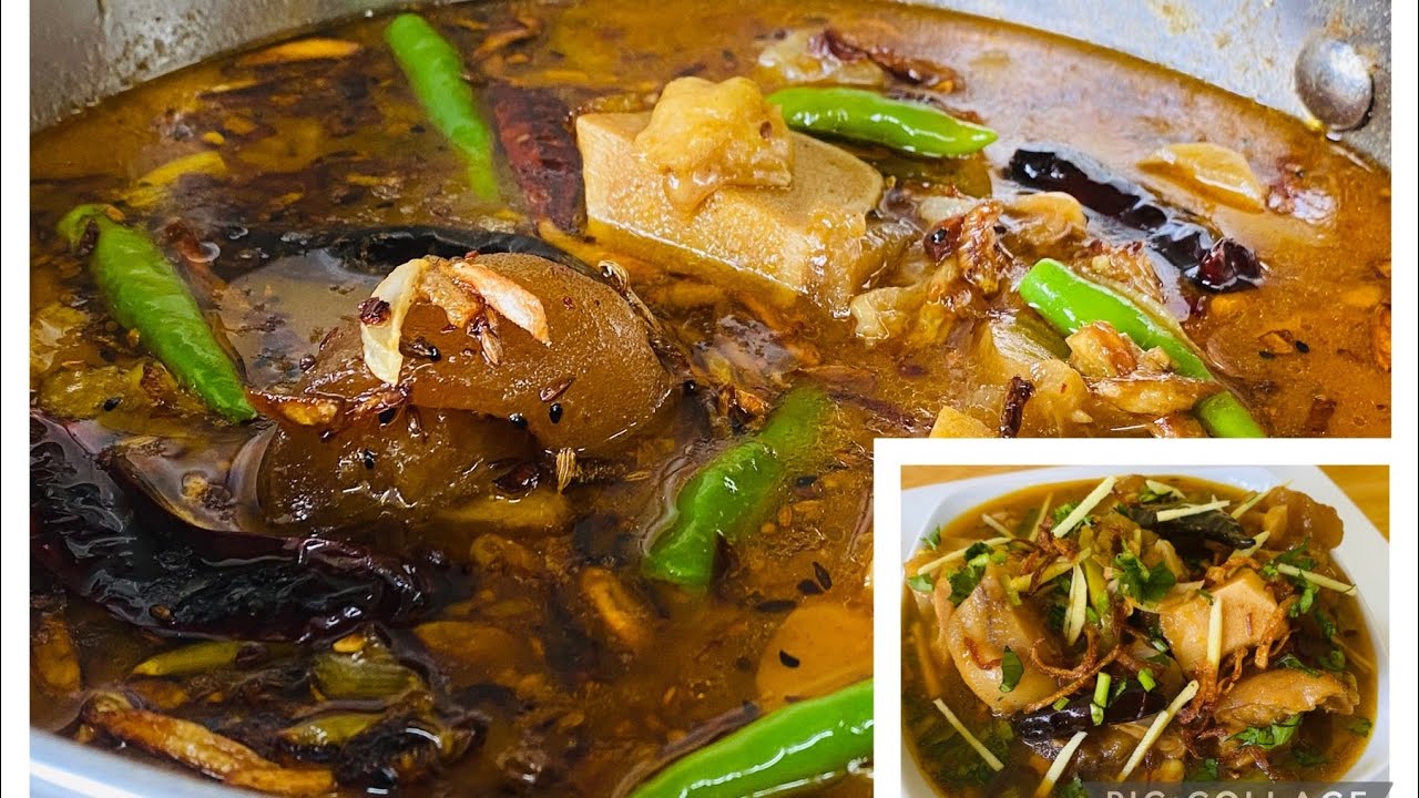 কোরবানির গরু/ খাসীর চর্বিমুক্ত নিহারি রান্নার সহজ রেসিপি || Nihari / Paya Recipe Bangladeshi Style