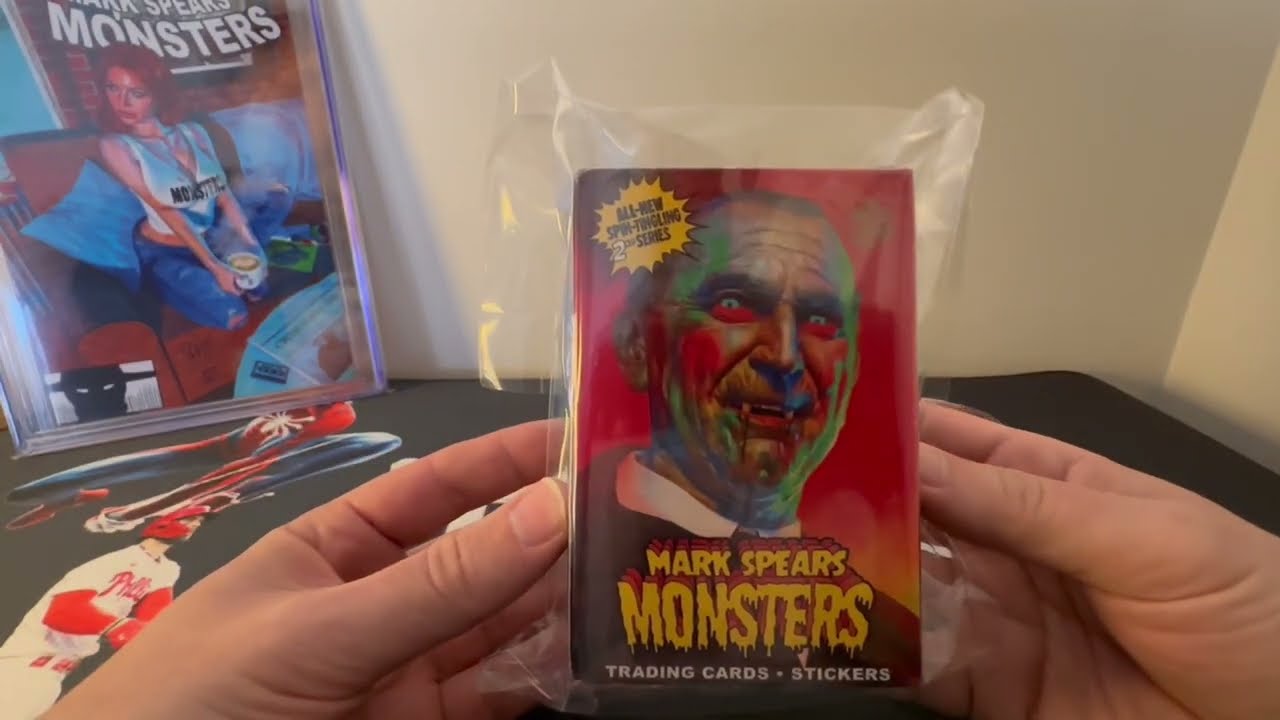 Mark Spears Monsters Series 2 Kickstarter Trading Card Box Break