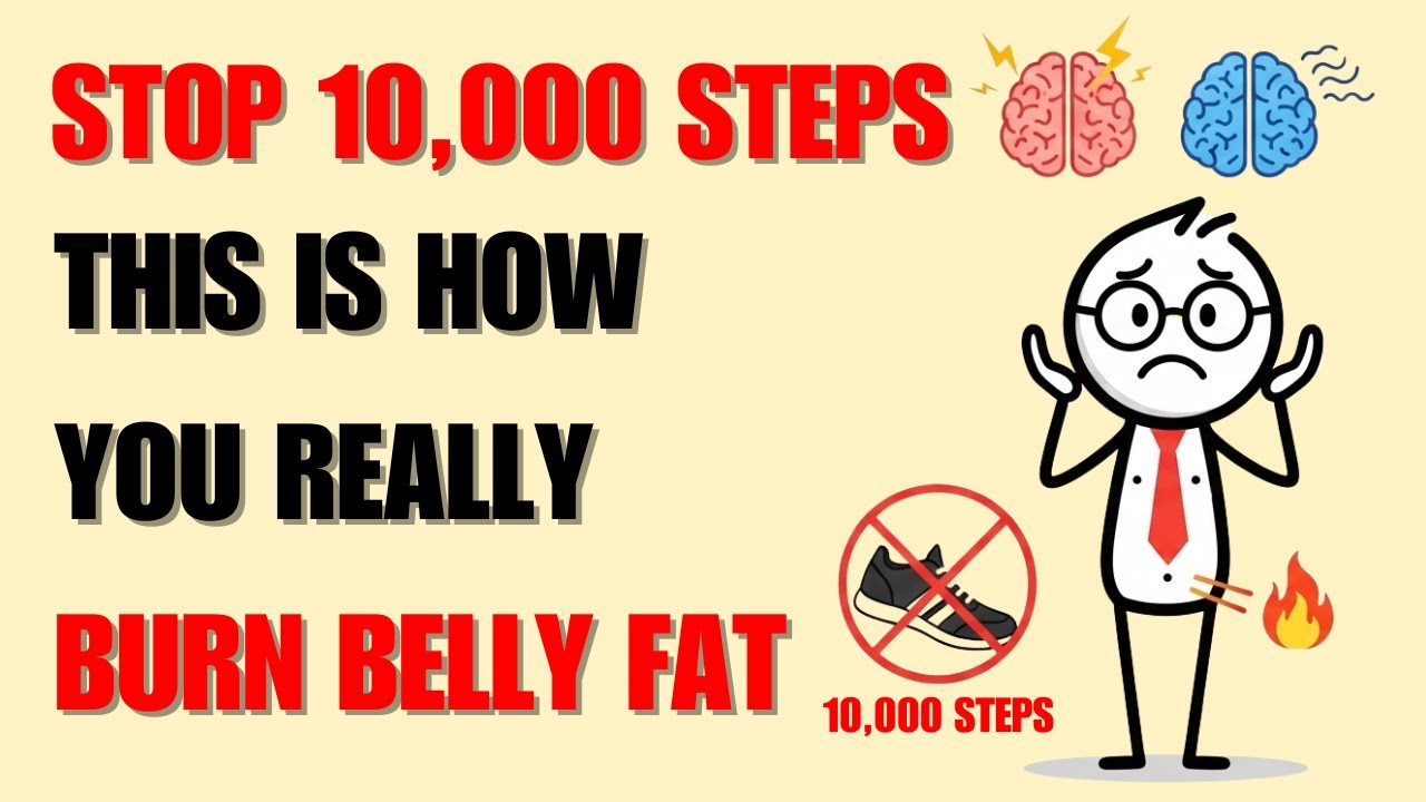 10,000 Steps Is a Lie: The Walking Protocol That Actually Burns Belly Fat