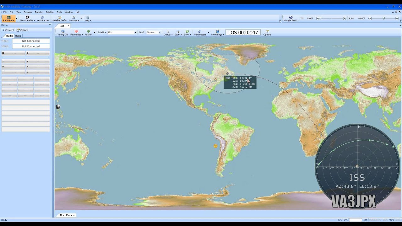 How To setup HRD Satellite Tracking Software