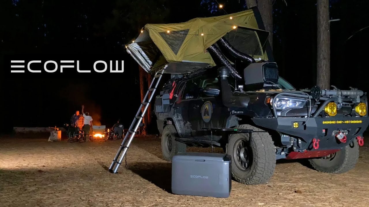 Overland Adventure Camping with ECOFLOW Wave 3 and the Glacier Classic