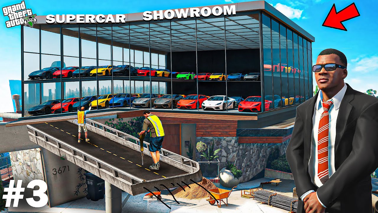 Franklin Finally Fully Completed His Most Expensive Supercar Showroom In GTA 5!