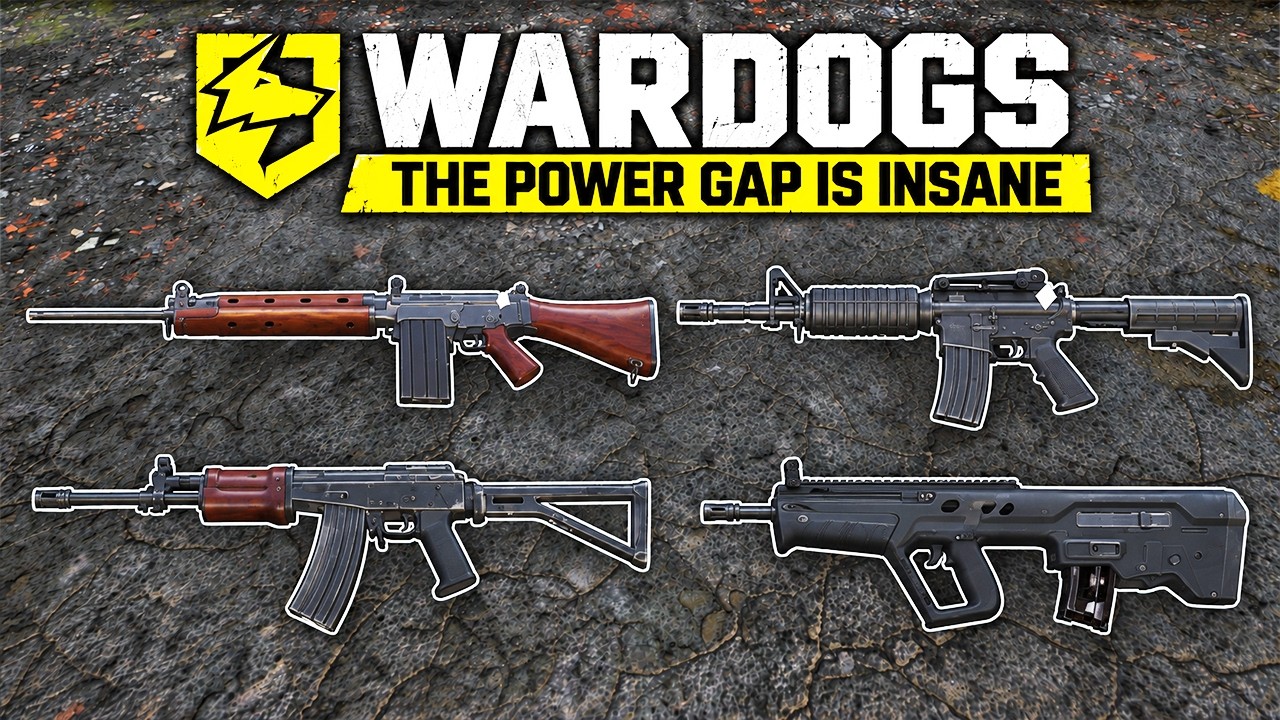 Ты используешь не ту штурмовую винтовку в WarDogs...