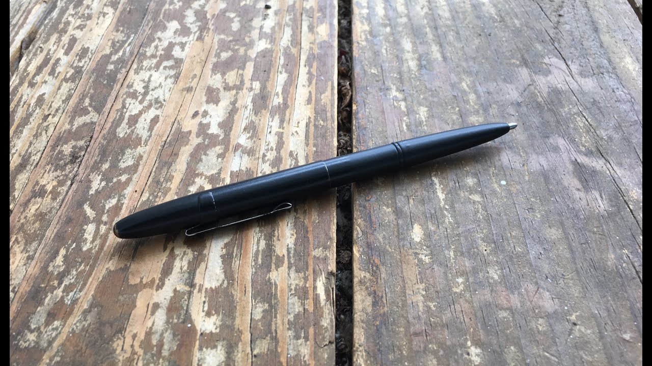 The Fisher Space Pen, an EDC standard: The Full Nick Shabazz Review