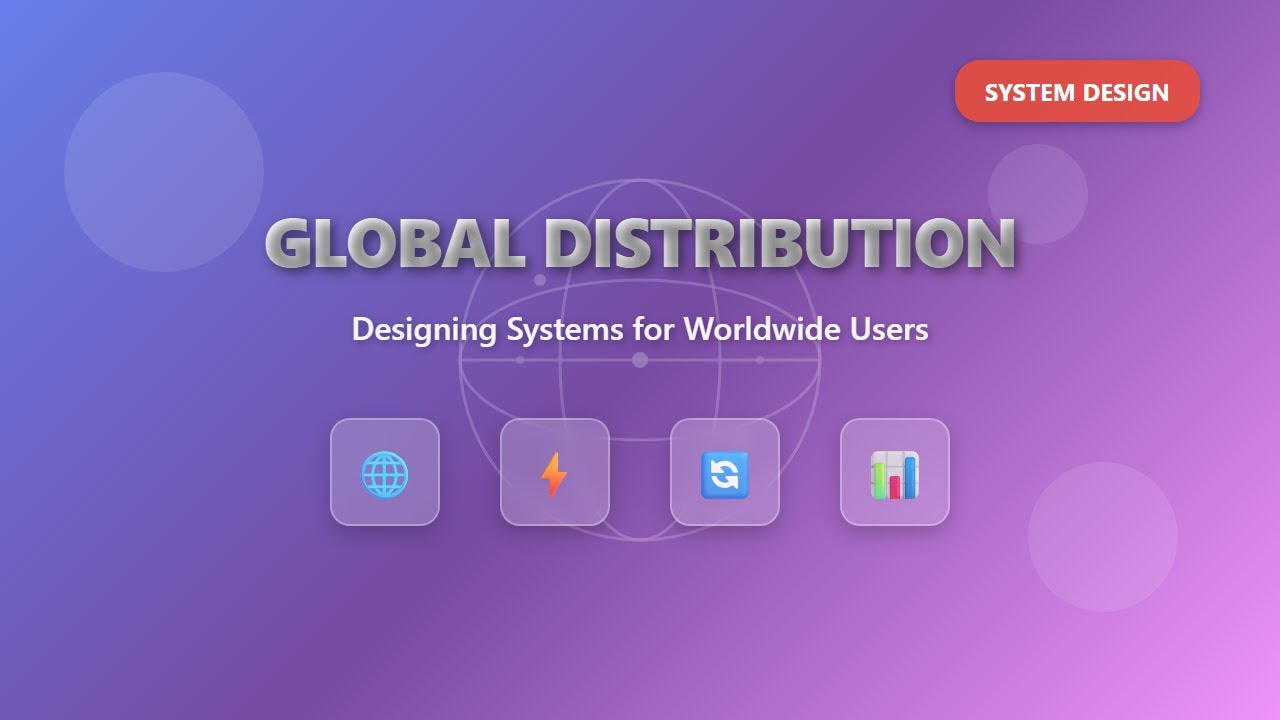 Global Distribution: Designing Systems for Worldwide Users 🌐