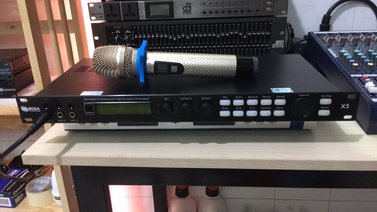 Chia Sẻ Hướng Dẫn Chỉnh Tay Vang Số X5, X6, 7,8,9,10, BF Audio K306d+ Chi Tiết Nhất Chuẫn 100%