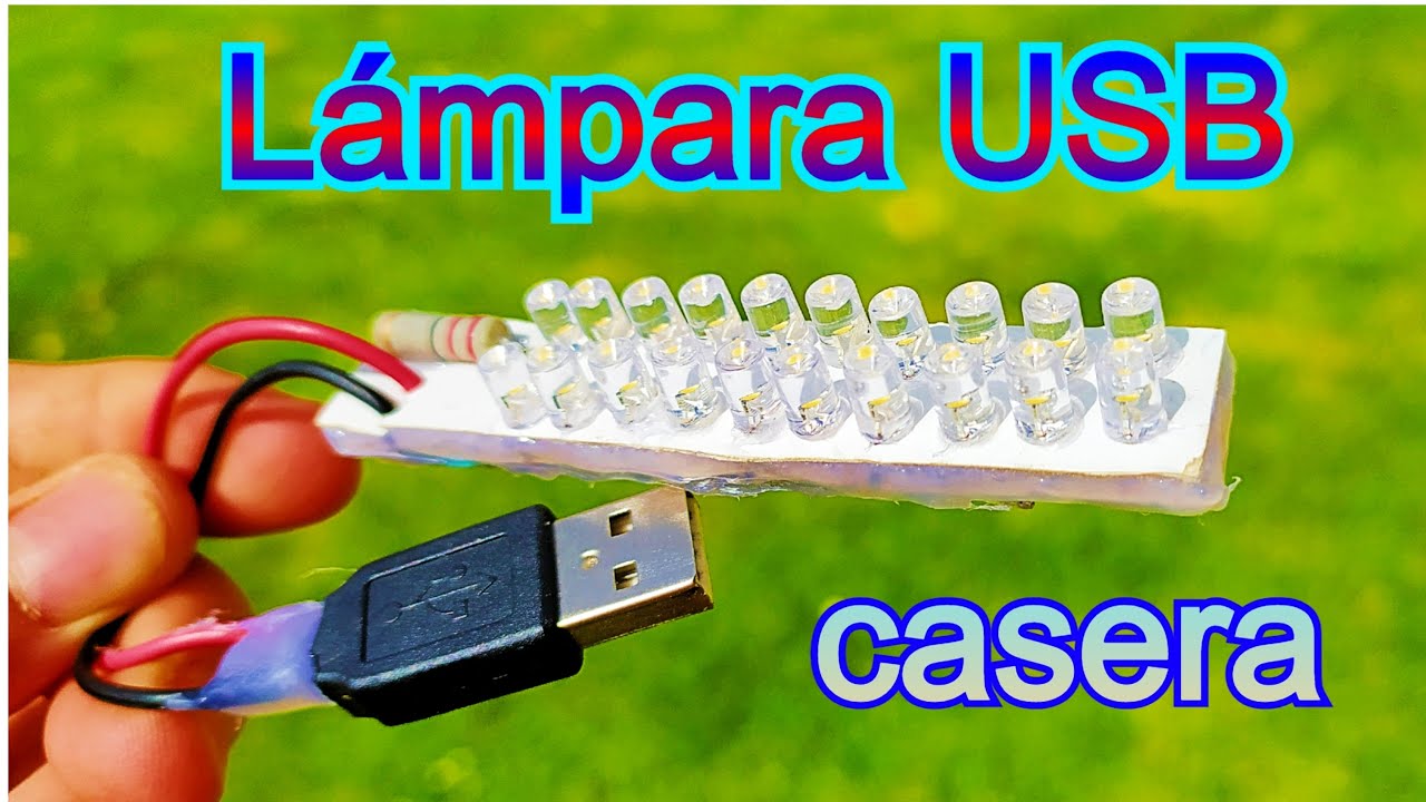 Como hacer una linterna USB ( MUY FÁCIL ).