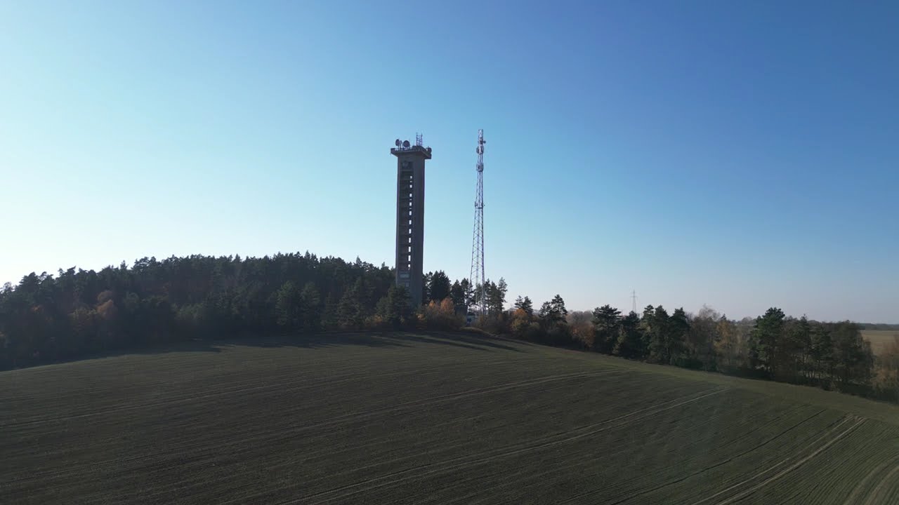 Likwidacja wieży betonowej metodą wybuchową
