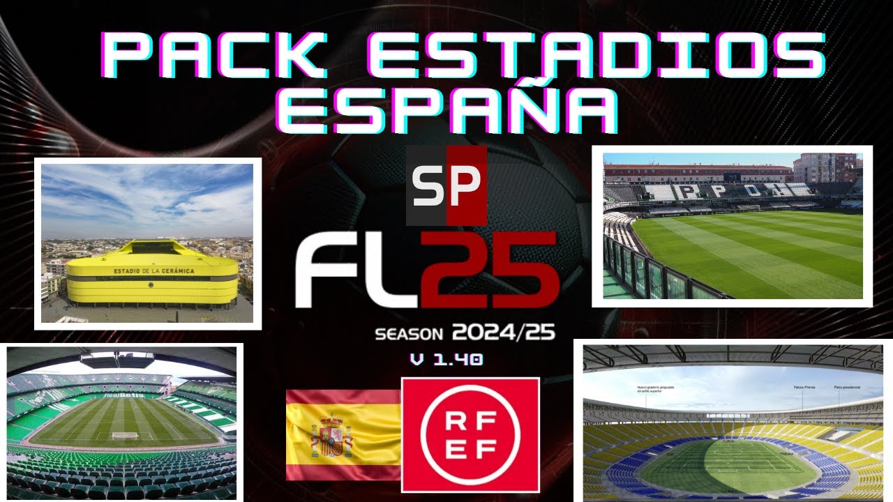 ACTUALIZACIÓN todos los ESTADIOS de ESPAÑA - FL 25 | Football Life 2025