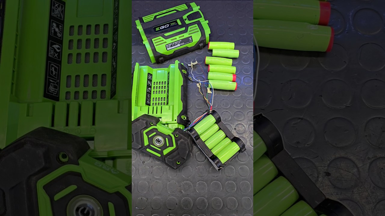 EGO Power+ 56V 2Ah Battery Cell Replacement (Upgrade to 3Ah using EVE INR18650/30P)