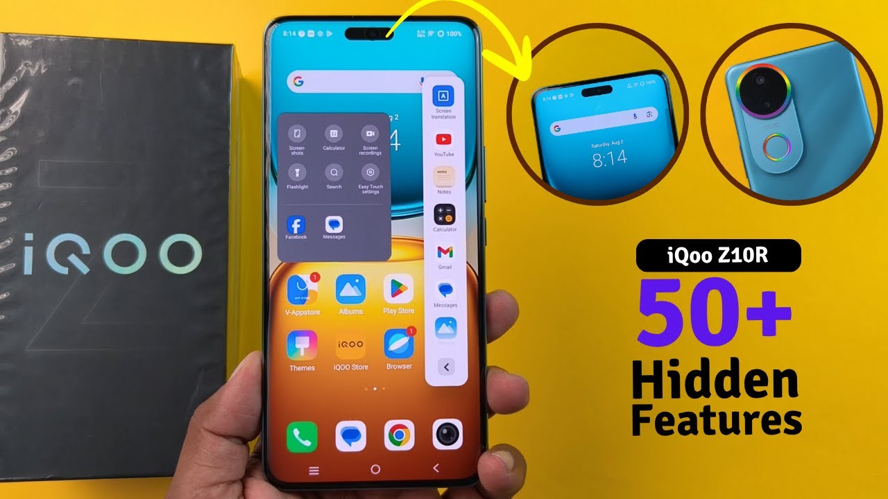 iQoo Z10R Tips and Tricks | iQoo Z10R Top 50+ Hidden Features