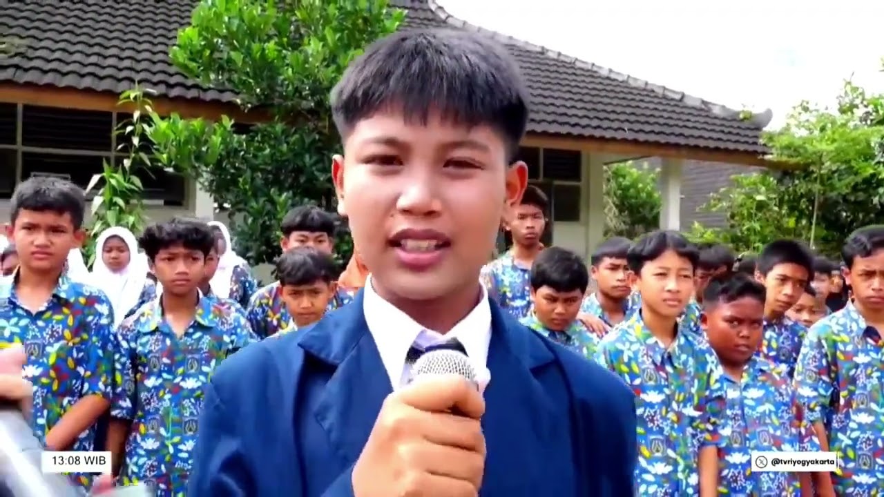TVRI Masuk Sekolah SMP Negeri 3 Turi